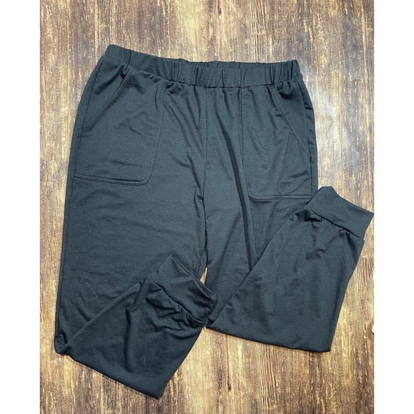 Black Comfy Pants Size 2XL - Picture 1 of 2